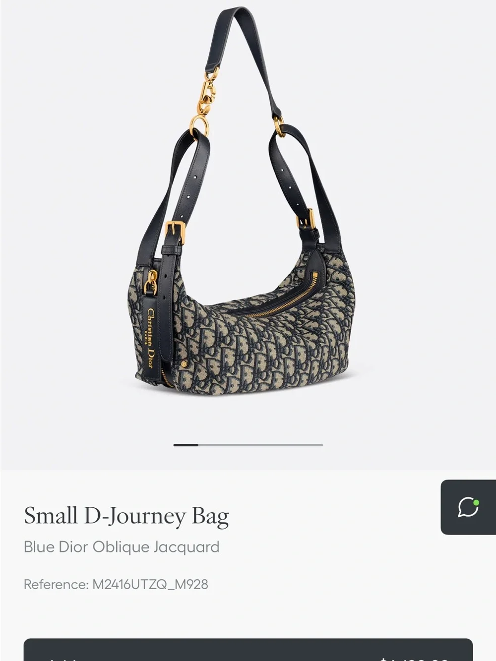 Dior Small D-Journey Bag